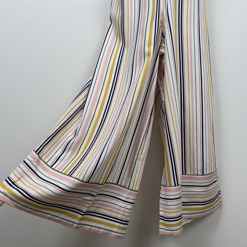 NEW Maeve Anthropologie Jumpsuit Womens S Multi Color Wide Leg Whimsical Boho - Picture 6 of 16